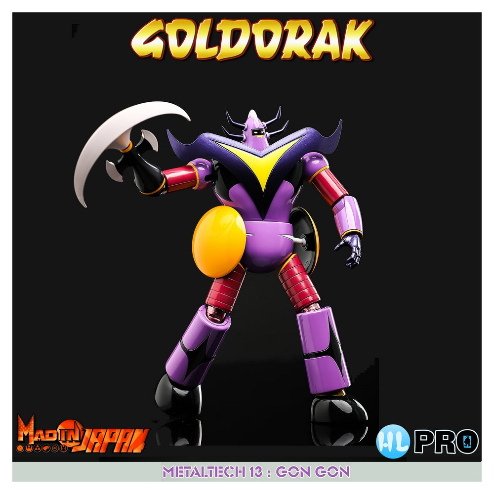 HL PRO - Gon Gon Metallic Color - Goldorak - UFO Robot Grendizer -  Metaltech 13 4589504962152