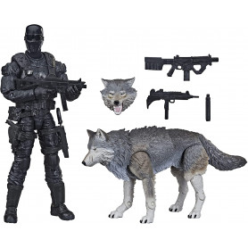 Hasbro G.I.JOE - Set de 2 figurines Snake eyes & Timber Alpha Commando - Classified Series