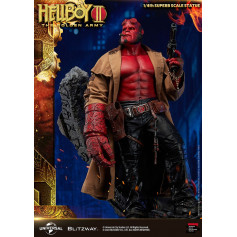 Blitzway - Hellboy II : Les Légions d'or maudites statuette 1/4 Hellboy