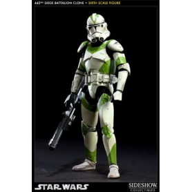 Sideshow Star Wars 442nd Siege Battalion Clone Trooper - 1/6 - Occasion