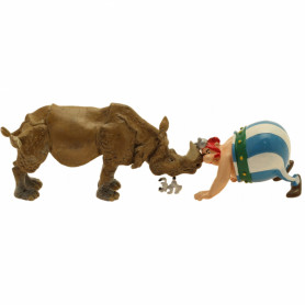 Pixi - Astérix et Obélix - Obélix nez à nez avec le rhinocéros