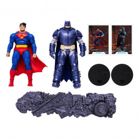 Mc Farlane DC Multiverse - Pack 2 figurines Superman Vs Armored Batman (The Dark Knight Returns) 1/12