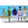 Toynami Robotech/Macross - Xposeable Figures Serie 2 - Set de 5 Figurines