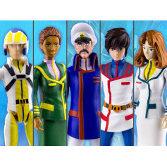 Toynami Robotech/Macross - Xposeable Figures Serie 2 - Set de 5 Figurines