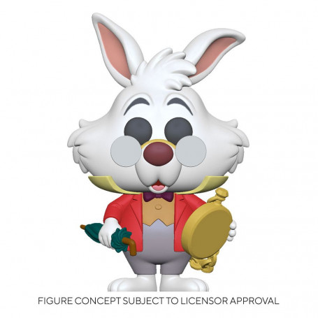 Funko POP! Disney - Alice au Pays des Merveilles - White Rabbit with watch - Lapin Blanc