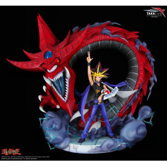 Taka Corp - Yu Gi-Oh! - Statue Yami Yugi & Slifer Le Dragon Céleste - 1/6