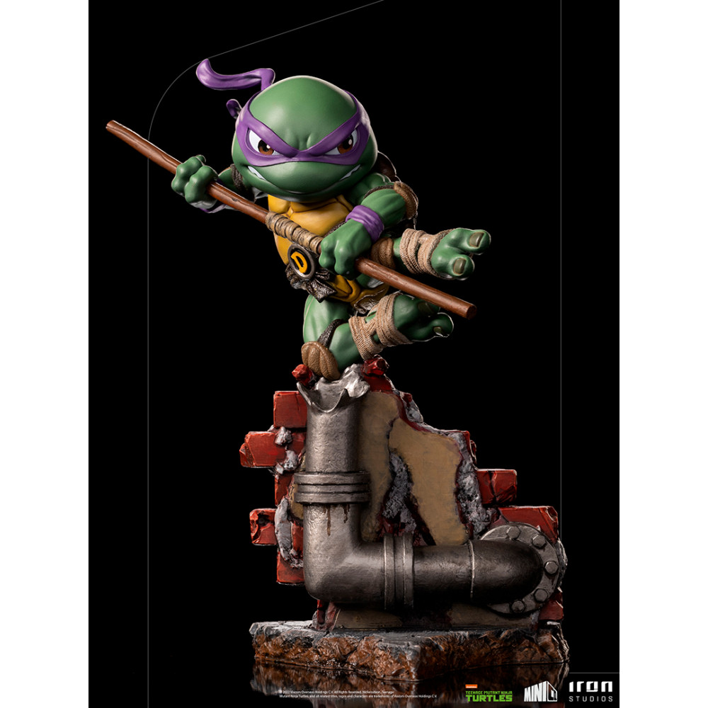 Iron Studios - TMNT - DONATELLO - Teenage Mutant Ninja Turtles - Mini  Co.Heroes PVC - Figurine Collector EURL