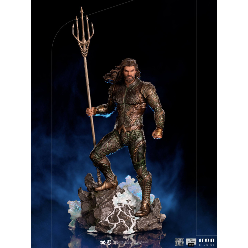 Iron Studios Aquaman Zack Snyder's Justice League - Art Scale 1/10 -  Figurine Collector EURL