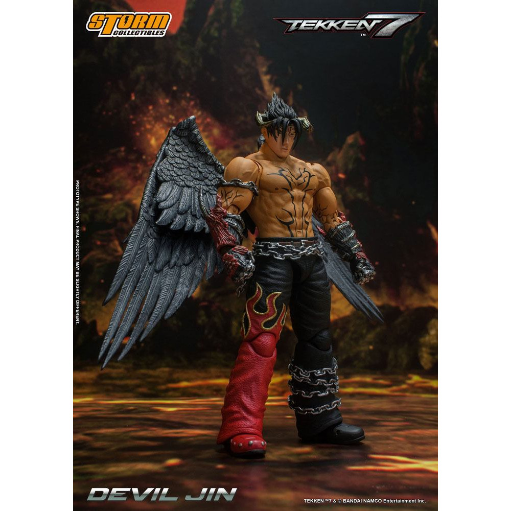 Storm Collectibles - Tekken 7 - Devil Jin 1/12 - Figurine