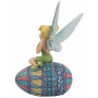 Enesco Disney Traditions Peter Pan - La Fée Clochette sur l'Oeuf de Pâques - Tinker Bell Serie Blanche