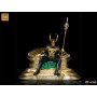 Iron Studios - Marvel Comics Loki on Throne 1/10 BDS Art Scale CCXP 2021 Exclusive