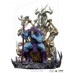 Iron Studios - Deluxe Art Scale 1/10 - SKELETOR ON THRONE - Masters of the Universe - Les Maitres de l'Univers