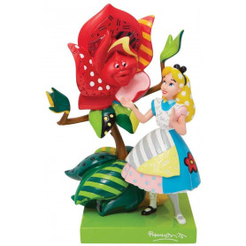 Disney Britto - Alice au Pays des Merveilles - Alice et la Rose