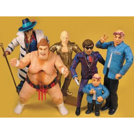 Mezco - Austin Powers 3 Goldmember serie complete de 5 figurines