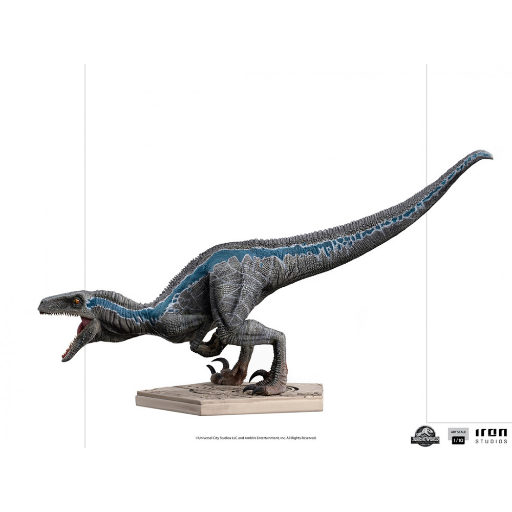 Beast Kingdom Jurassic World: Le Monde d'après diorama - BLUE & BETA - PVC  D-Stage Iconic Movie Scene - Figurine Collector EURL