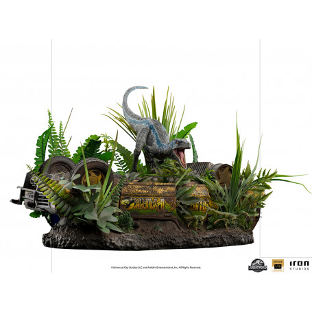 Iron Studios - Blue - Jurassic World Fallen Kingdom 1/10 Deluxe Art Scale