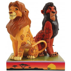 Disney Traditions Le Roi Lion - Proud and Petulant - Simba et Scar