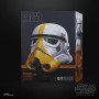 Hasbro - Casque électronique Premium Artillery Stormtrooper - Star Wars Black Series The Mandalorian