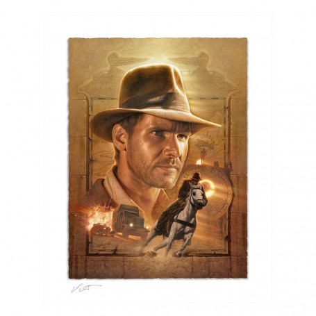 Indiana Jones impression Art Print Pursuit of the Ark - 46 x 61 cm - non encadrée
