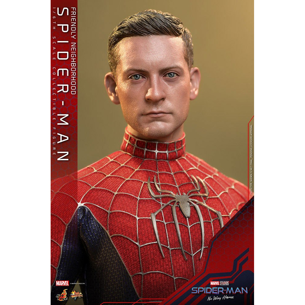 Hot Toys - Friendly Neighborhood Spider-Man - Marvel's Spider-Man: No Way  Home figurine Movie Masterpiece 1/6 - Figurine Collector EURL