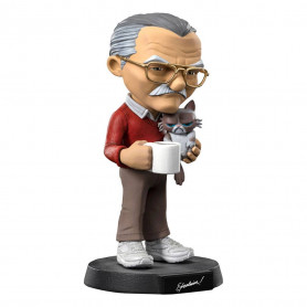 Iron Studios - Stan Lee figurine with Grumpy cat - Mini Co.