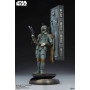 Sideshow Star Wars - Boba Fett and Han Solo in Carbonite 1/4 Premium Format