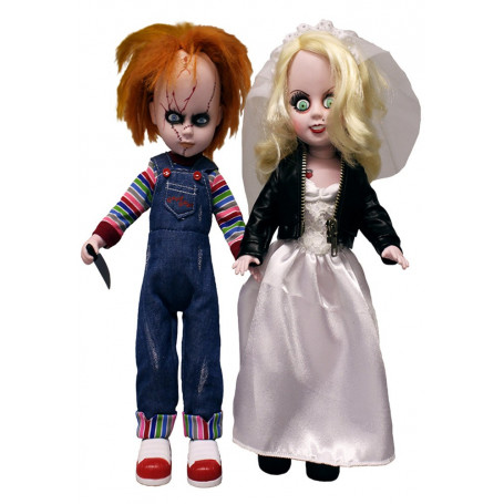 Mezco Living Dead Dolls Chucky et Tiffany