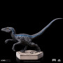 Iron Studios - Velociraptor Blue - Jurassic World Icons