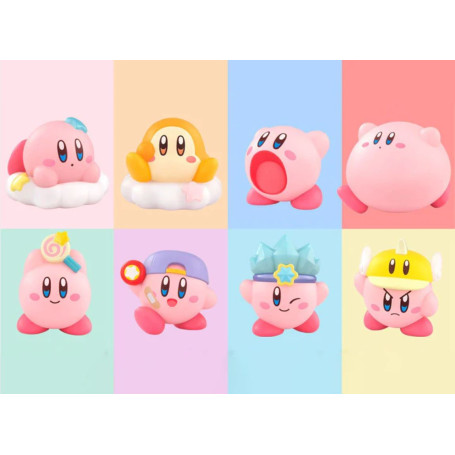 Banpresto - Kirby Friends Vol.2 - Serie de 8 figurines