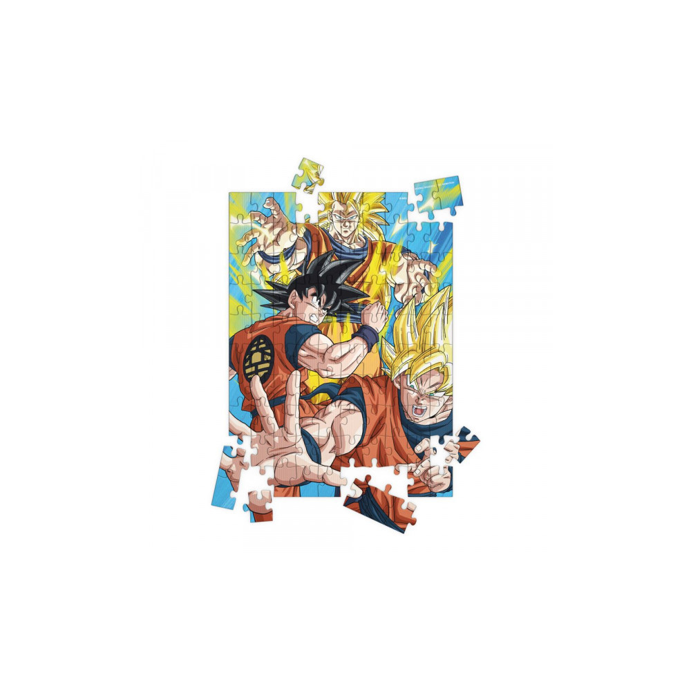 SD Toys - Puzzle Dragon Ball Z effet 3D - Goku Saiyan - 100 pcs - Figurine  Collector EURL