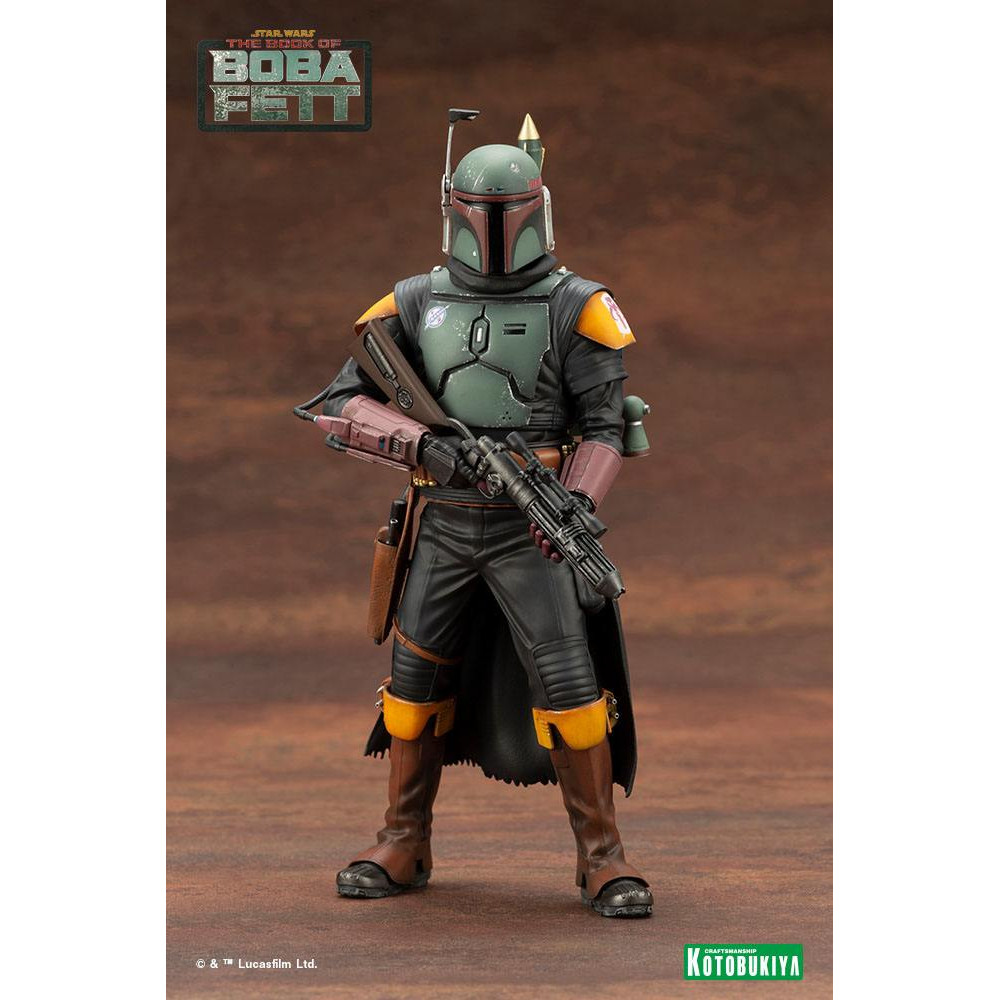 Star Wars - Boba Fett - The Book of Boba Fett statuette PVC ARTFX+ ...