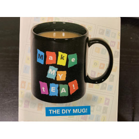 Paladone Mug DIY avec lettres autocollantes