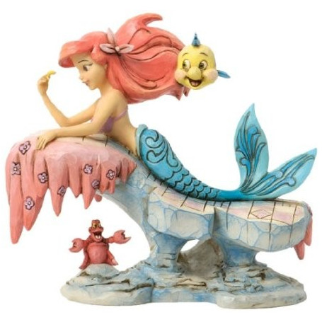 Disney Traditions - Statue la Petite Sirène sur Rocher