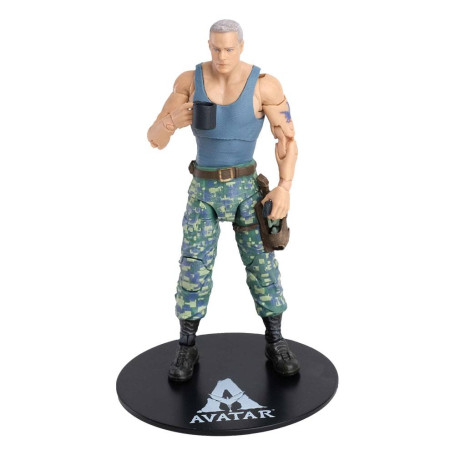Mc Farlane - Avatar figurine Colonel Miles Quaritch 1/12