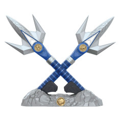 Hasbro - BLUE RANGER POWER LANCER 1:1 - Mighty Morphin Power Rangers Lightning Collection