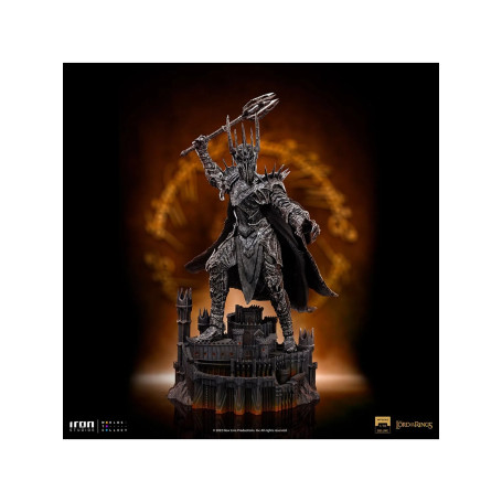 IRON STUDIOS - SAURON - Deluxe Art Scale 1/10 - The Lord Of The Rings