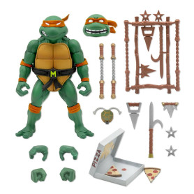 Super 7 - TMNT - Ultimates Michaelangelo - Teenage Mutant Ninja Turtles
