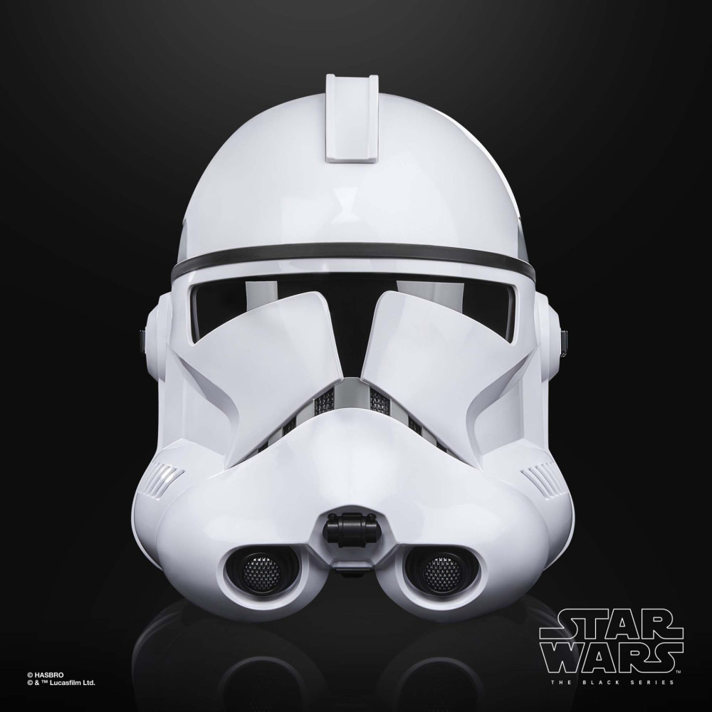 Hasbro - Casque électronique Premium Phase II Clone Trooper - Star Wars  Black Series - Figurine Collector EURL