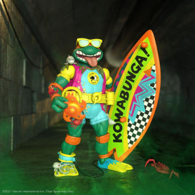 Super 7 - TMNT - Ultimates Sewer Surfer Mike - Teenage Mutant Ninja Turtles