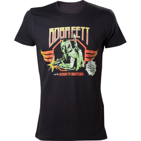 Star Wars - T-shirt pour homme Boba Fett Bounty Hunter