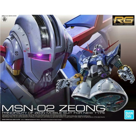 Bandai - Gunpla - 1/144 RG - MSN-02 ZEONG - Mobile Suit