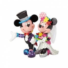 Enesco Disney Britto - Mickey & Minnie Mouse Wedding - Mariage