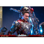 Hot Toys Avengers Iron Man Mark VI with Suit-Up Gantry Version 2.0 Die Cast - MMS 1/6