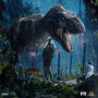 Iron Studios - Jurassic Park Demi Art Scale T-Rex attacks Donald Gennaro - 1/20