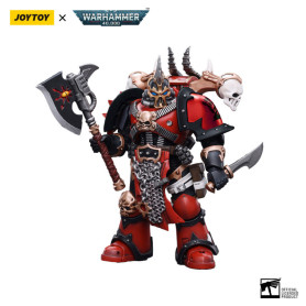 JoyToy Chaos Space Marines - Red Corsairs Exalted Champion Gotor the Blade 1/18 - Warhammer 40K
