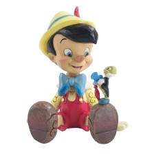 Enesco - Disney Traditions Pinocchio et Jiminy Cricket