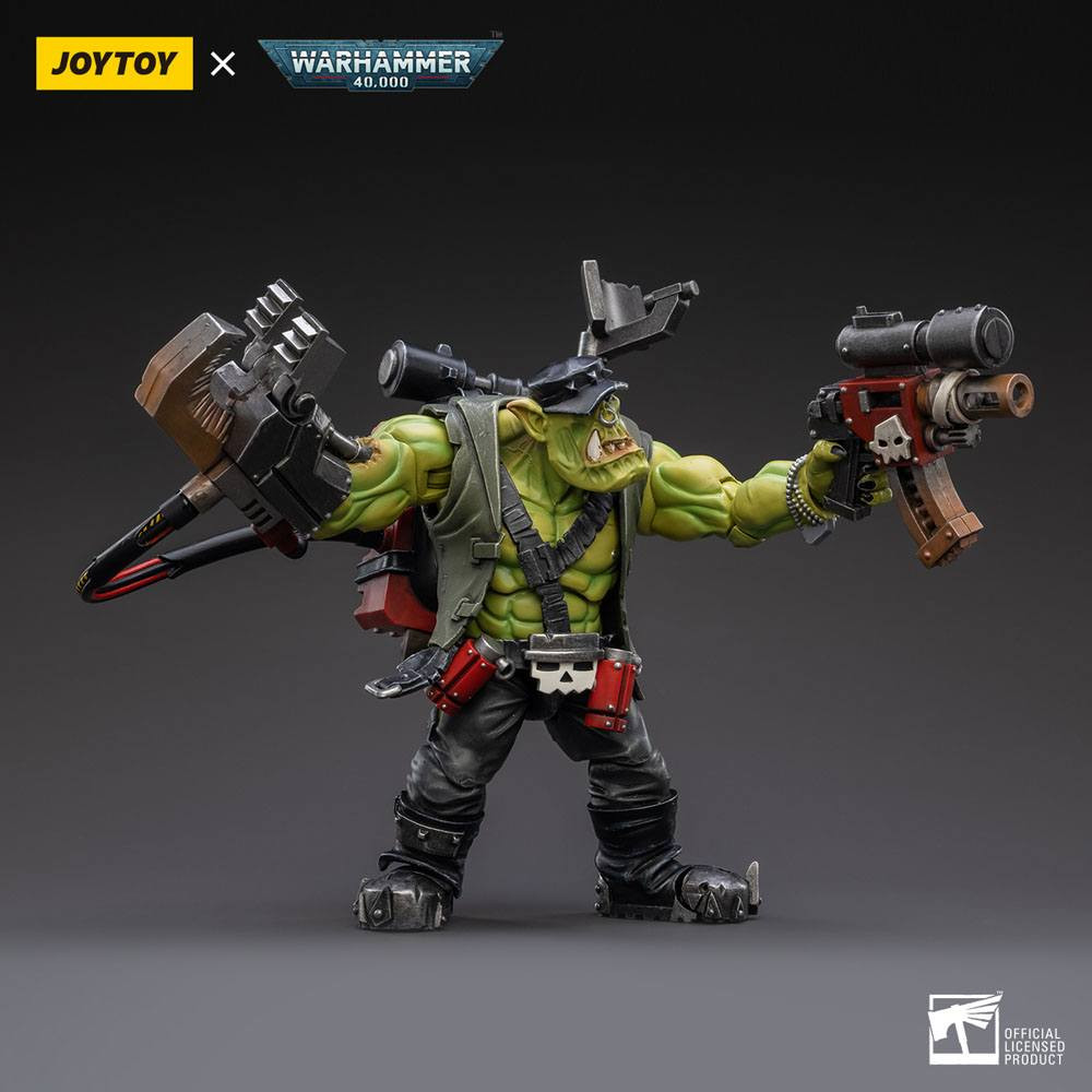 JoyToy Ork Kommandos - Nob Nazbog 1/18 - Warhammer 40K - Figurine Collector  EURL