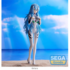 SEGA Super Premium SPM - Rei Ayanami Long Hair Version - Rebuild of Evangelion