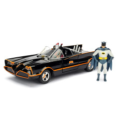Jada Toys - Hollywood Rides - Build N'collect 1966 Classic TV Series Batmobile 1/24 Diecast Model Kit