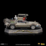 Iron Studios - BTTF - Retour vers le Futur DeLorean Full Set Deluxe Art Scale